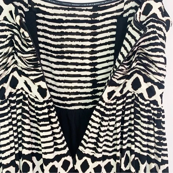 ANTHROPOLOGIE Tracy Reese Women's Brown Boho San Antonio Dress L - Picture 17 of 17